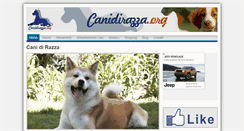 Desktop Screenshot of canidirazza.org