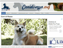 Tablet Screenshot of canidirazza.org